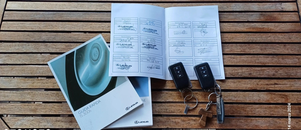 Lexus IS cena 68500 przebieg: 200400, rok produkcji 2013 z Bolków małe 379